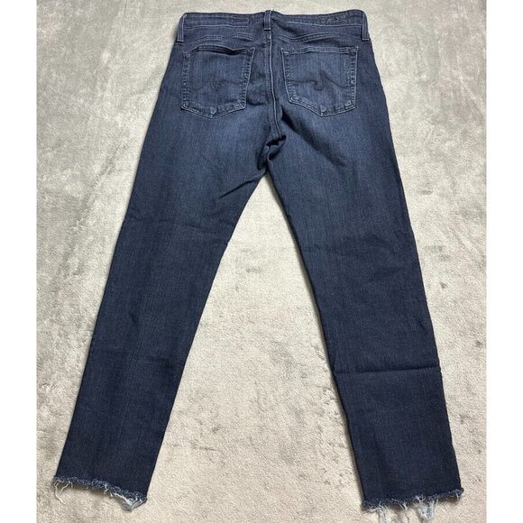 Adriano Goldschmied Women's 27R BlueThe Farrah Skinny High- Rise Denim - Picture 12 of 16